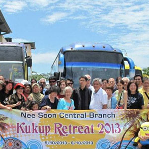 Kukup Resort with Nee Soon GRC annual Retreat
